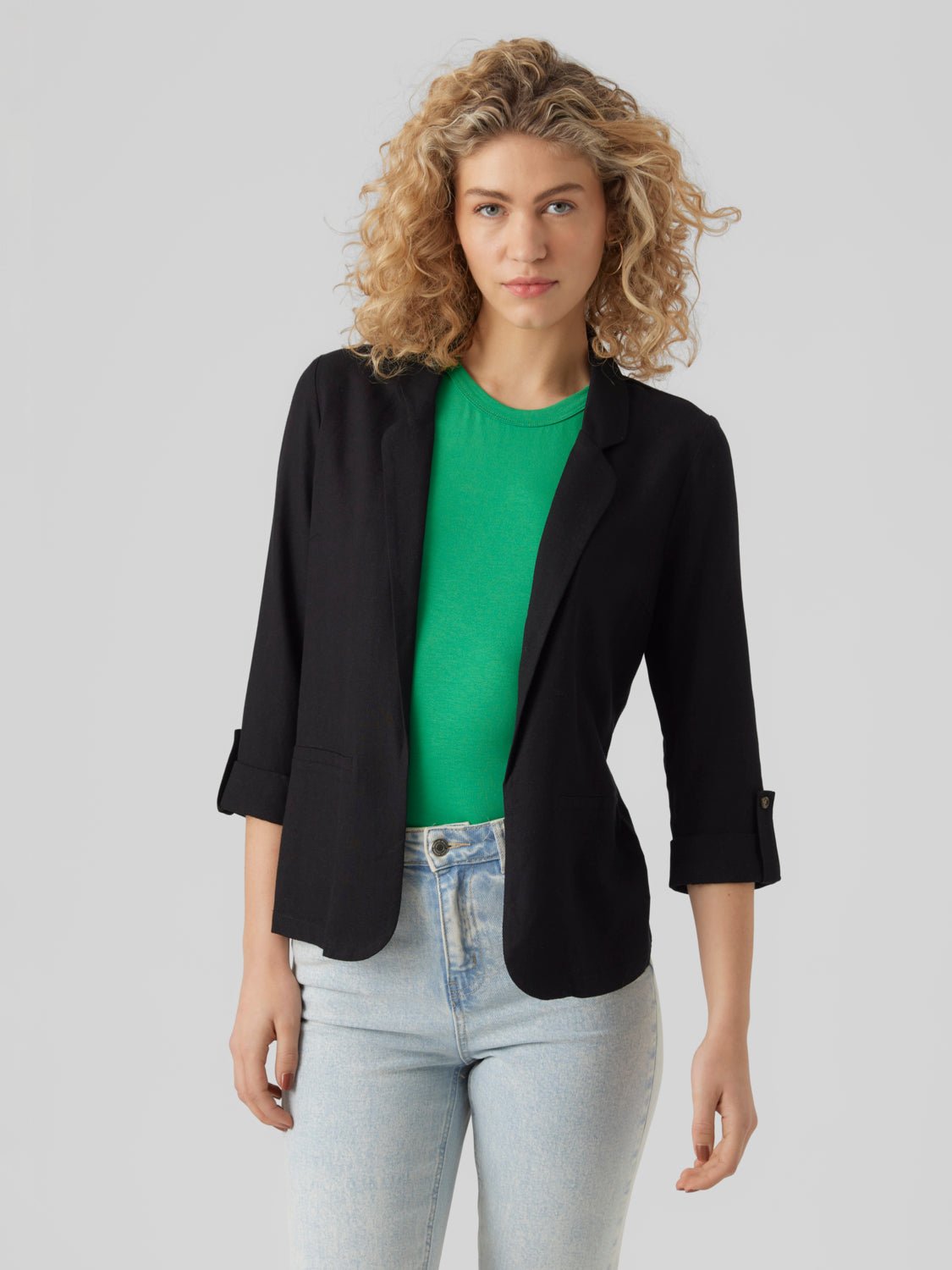 VMJESMILO Blazer - Black - VERO MODA & VILA Bergvik